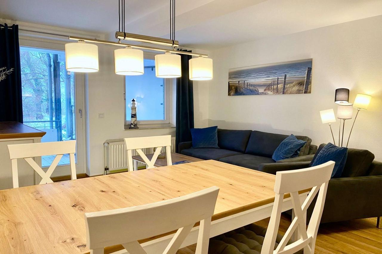 Strandnahe Ferienwohnung Mit Balkon - Strandresidenz Brandenburg Fewo 29 เกอเรน ภายนอก รูปภาพ
